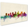 thumbnail image 2 of Trademark Fine Art "Columbus, Ohio" Canvas Art by Michael Tompsett, 2 of 3