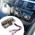 thumbnail image 3 of 12V Car Audio Converter RCA High to and Adjustable Adapters Low Frequency Line Adapter Speaker Level Converters Wear-resistant Adapters Auto Accessories, 3 of 7