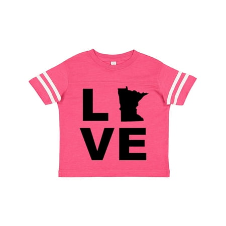 

Inktastic Love Minnesota Gift Toddler Boy or Toddler Girl T-Shirt