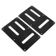 thumbnail image 1 of Electric Guitar Back Cover, 2 Pcs Electric Guitar Back Plate 6 Holes PVC 3 Slots Easy To Install Wear Proof  For Protection, 1 of 8