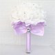 thumbnail image 2 of XmhyTop Ramo de rosas artificiales para boda, flores de champán, ramo de dama de honor con cintas de diamantes, ramos de flores falsas para bodas, compromisos, iglesias, 2 of 5