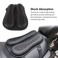 thumbnail image 4 of Cojín De Gel Para Asiento De Motocicleta, Impermeable, Transpirable, Plegable, Ergonómico Con Cubierta Para Lluvia Para Viajes Largos, 4 of 7