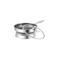 thumbnail image 1 of 12 inch Stainless Steel Honeycomb Nonstick Frying Pan, 1 of 5