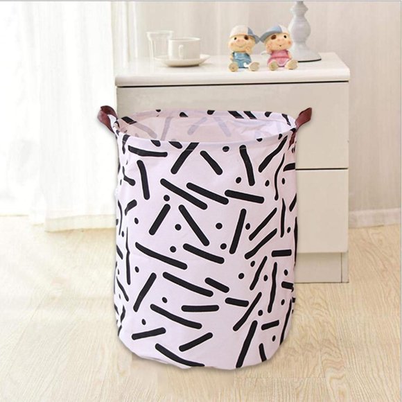 Fiudx Cesta de Ropa Plegable, Diseño Plegable, Diseño Elegante, Almacenamiento Que Ahorra Espacio, Multiusos para Ropa y Ropa de Cama, Ligera y Portátil, Tamaño 40 X 40 X 50 Cm.