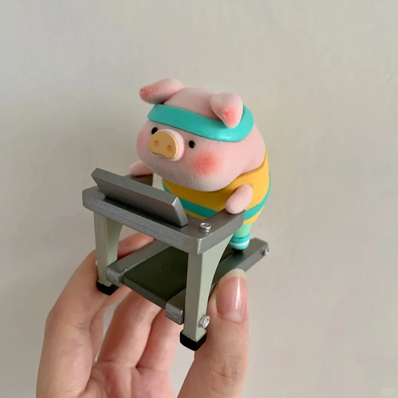 LUlu The Piggy The Fitness Club Series Cute Lulu Pig Figures