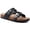 Black, variant on Unisex Cork Footbed Slide Sandals, Adjustable Buckle Sandal Slippers for Women with Arch Support, Apricot