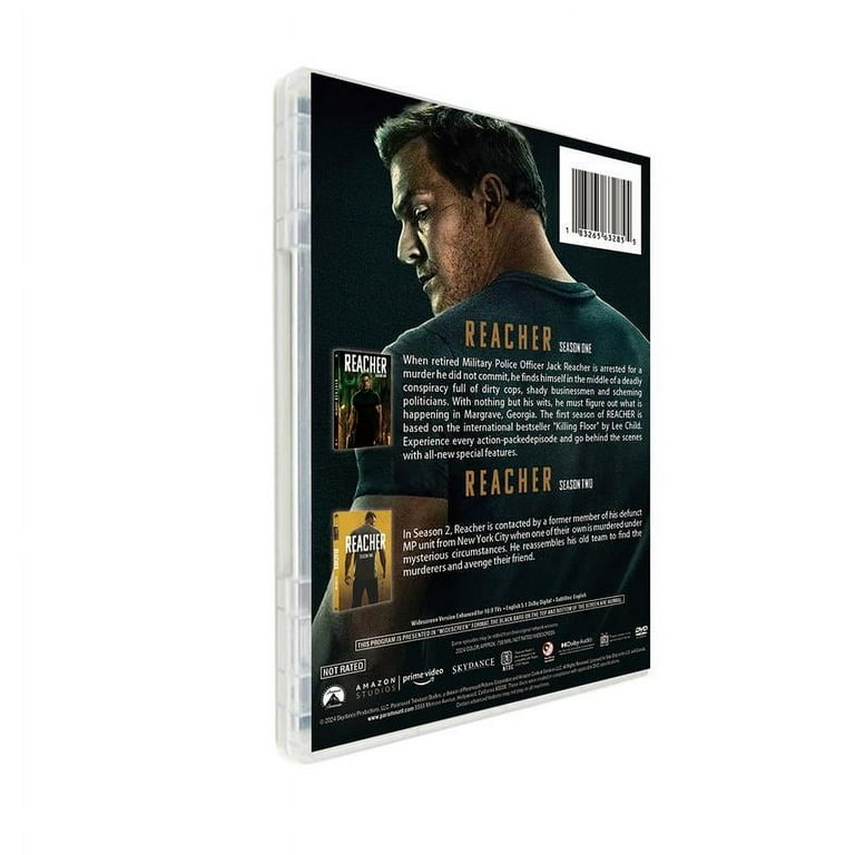 Reacher TV Series Box Set: Complete Seasons 1-3 (DVD)