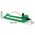 Rojia Lawn Sprinkler, Oscillating Garden Water Sprinklers with 18 Hole