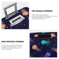 thumbnail image 5 of Bingfone Sea Jellyfish Luggage Cover Washable Suitcase Cover Protector Anti-Scratch Suitcase Cover Fits 18-32 Inch Luggage, 5 of 9