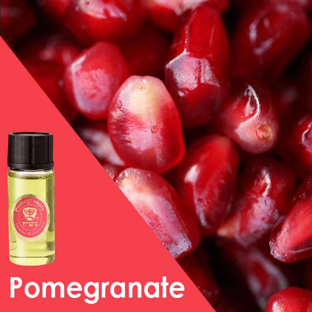 HalleluYAH Holy Oil Pomegranate, Cinnamon, Cedar Anointing Oil from Israel, Set of 3