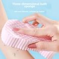 thumbnail image 3 of Esponja de baño impresa en 3D, herramienta de baño con forma de escamas de pescado, toalla de baño para bebé, esponja de baño de barro, estropajo gris, accesorio para niños, 3 of 4