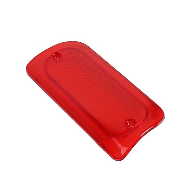 Tercera lente de luz de freno accesorios de coche, lente de lámpara de freno de montaje alto, conjuntos de luz trasera cubierta de Reflector rojo para Cola Tercera lente de luz de freno
