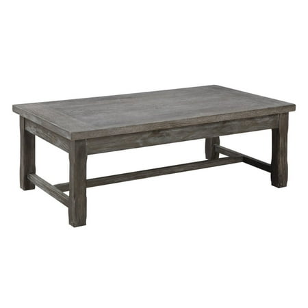 Paladin Furniture Emerald Home Paladin Rustic Charcoal Gray 50