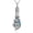 Orchid, variant on Animal Urn Necklace 925 Sterling Silver Cremation Ashes Jewelry for Anniversary Birthday Christmas Gifts Men Women