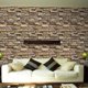 thumbnail image 1 of Patrón De Ladrillo Antiguo Papel Tapiz Autoadhesivo Simulación Papel De Pared De Ladrillo Papel Tapiz De Decoración Del Hogar De Moda A Prueba De Humedad Para Tv Fondo Pared Cocina 1M seitruly HA044499-01, 1 of 6