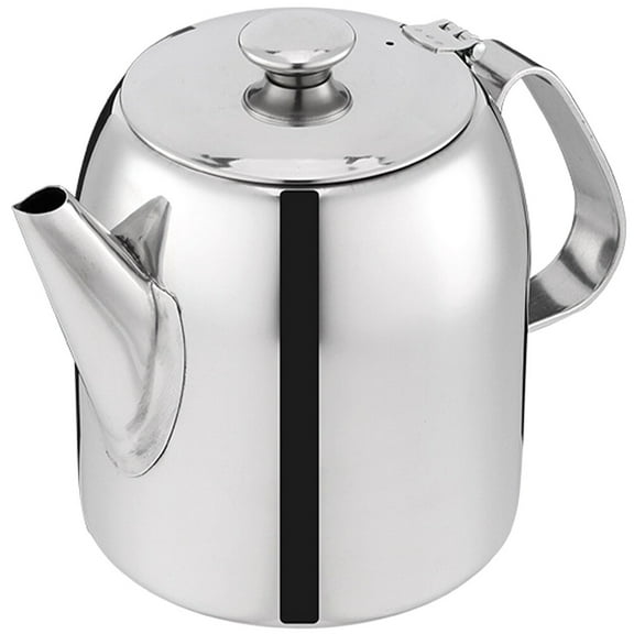 Supvox Stainless Steel Teapot for Stovetop Watertight Container for Gift for Friends 1Pcs