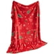thumbnail image 2 of Manta de Franela para Siesta Infantil de 99 X 69 Cm de Grosor, Suave Forro Polar de Lana, con Estampado Navideño a Cuadros, Acogedora Manta de Toalla Facial para Bebé | Manta de Viaje Cálida para La, 2 of 6