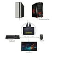 thumbnail image 2 of 2 Port USB2.0 DVI KVM Switcher Switch Box USB2.0 DVI KVM Switcher 2 in 1 Audio Video Cable Keyboard Mouse HD Monitor KVM Switch, 2 of 9