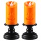 thumbnail image 4 of Lámpara Vela Calabaza Brillante para Halloween Bar El Con Batería 1 Unidad Rojo, 4 of 5