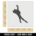 thumbnail image 2 of Speed Skating Skater DIY Cookie Wall Craft Stencil - 4.5 Inch, 2 of 5