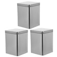 thumbnail image 1 of Shisuyan 3PCS Universal Packaging Box Mini Metal Wrapping Box Small Black Tea Storage Can Portable Metal Tea Packing Container Exquisite Metal Empty Can Multi-purpose Metal Wrapping Box, 1 of 9