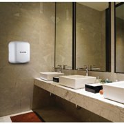 Alpine Commercial Hand Dryer, Automatic, High Speed, Electric, 220 Volts, White