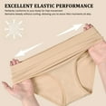 thumbnail image 4 of Gingprous Women's Cotton High Cut Underwear Sports Women's Panties Soft Elastic Waistband Comfortable Pure Cotton Briefs 4 Pack, 4 of 8