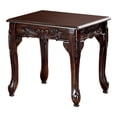 thumbnail image 4 of Furniture of America Alice Solid Wood 3-Piece Coffee Table Set in Dark Cherry, 4 of 7