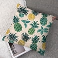 thumbnail image 7 of PIKWEEK ﻿Pillow Covers Summer Colorful Fresh Pineapple Tropical Fruit Cotton  Throw Pillow Case Cushion Cover Outdoor Home Couch Decorative Set of 2 Multiple specifications, 7 of 7