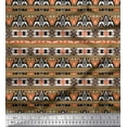 thumbnail image 1 of Soimoi Velvet Fabric Aztec Southwestern Decor Fabric Printed Yard 58 Inch Wide, 1 of 3