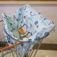 thumbnail image 3 of Funda protectora para asiento de bebé, carrito de compras portátil, cojín para asiento de silla infantil, carrito de compras plegable para bebé, funcionalidad versátil, 3 of 12
