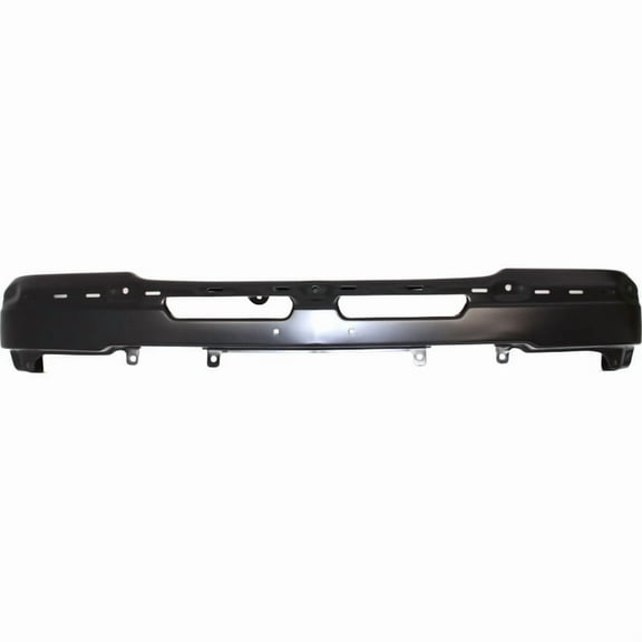 Front Bumper Primed Black Steel For 2003-2006 Chevrolet Silverado