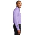 thumbnail image 3 of Port Authority Extended Size Long Sleeve Easy Care Shirt-10XL (Bright Lavender), 3 of 6