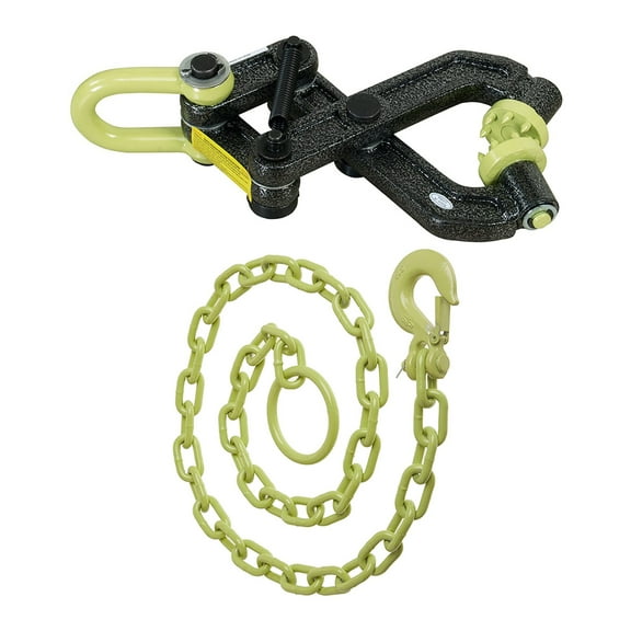 Brush Grubber BG-08 Steel HD Brush Puller Remover Tool & Tugger Chain