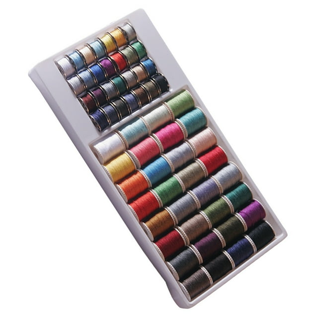 Minkissy 60Pcs Embroidery Machine Supplies Sewing Threads for Home Users and Crafts