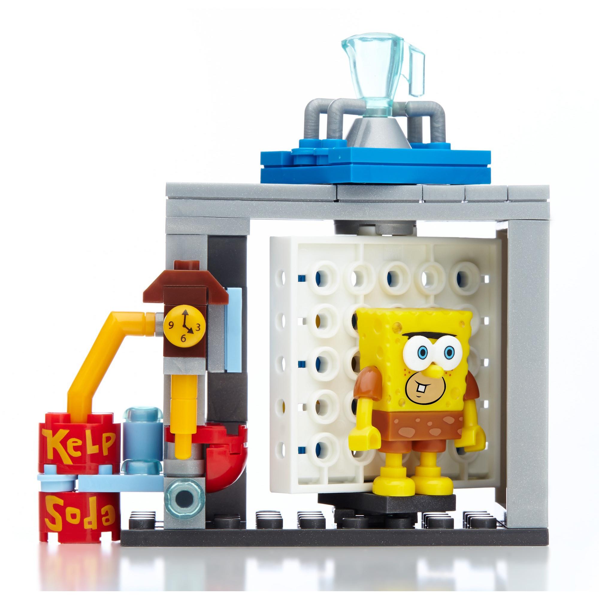 Mega Bloks The Spongebob Movie Sponge Out Of Water Photo Booth Time Machine Building Set