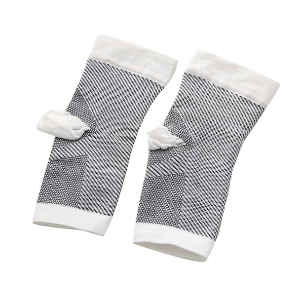 1 par de calcetines de compresión para fascitis plantar, tobilleras y mangas para pies (XL) SG