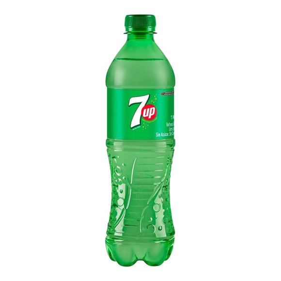 Refresco 7UP sabor lima limón sin azúcar 600 ml