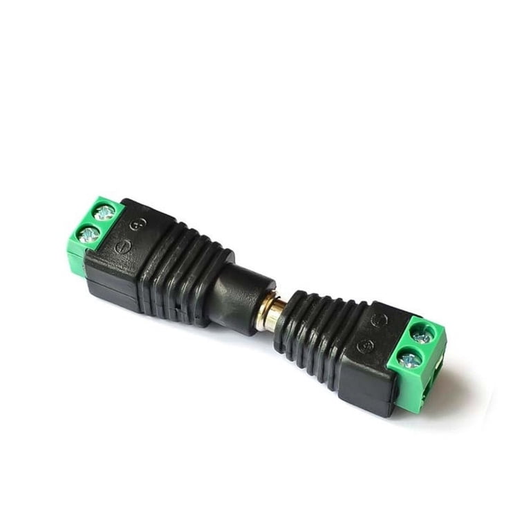 Lot De 6 Connecteurs DC Jack Femelle 5,5x2,1 Mm - Pour Montage Et Soudure - Remplacement Pour Alimentation électrique