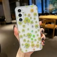 thumbnail image 1 of Dteck Case for Samsung Galaxy S23 Case Clear with Design Slim Protective Soft TPU Bumper Embossed Pattern,Shamrock, 1 of 5