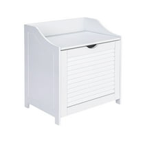 Household Essentials Single-Load Cabinet Hamper Seat