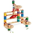 Hape Quadrilla Wooden Marble Run DIY Construction Vertigo 134 Pieces