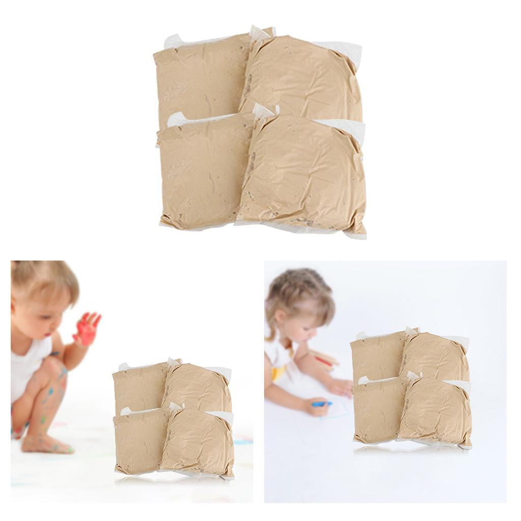 FVDPWYE Mini DIY Pottery Wheel Craft Kit Toys for Kids Educational Toy Home Supplies 4pcs pottery clay