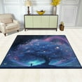 thumbnail image 3 of Area Rug Indoor 80"x58"in Non-Slip Wear Resistant Floor Mats Soft Large Carpets for Living Room Bedroom Home Decor A Beautiful Tree Of Life, 3 of 7