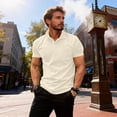 thumbnail image 5 of Men's Casual Pocket Polo Shirt Short Sleeve Cotton Golf Top Moisture Wicking Daily Tee, 5 of 5