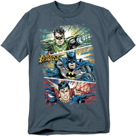 JLA T-Shirt Action Frames Unisex Graphic Tee For Men & Women