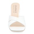 thumbnail image 6 of Journee Womens Chazz Vegan Leather Block Heel Sandals, 6 of 8