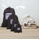 thumbnail image 1 of Juego de bolsas de viaje con cordón ajustable - 4 artículos ideales para organizar el equipaje y las necesidades de empaque., 1 of 6