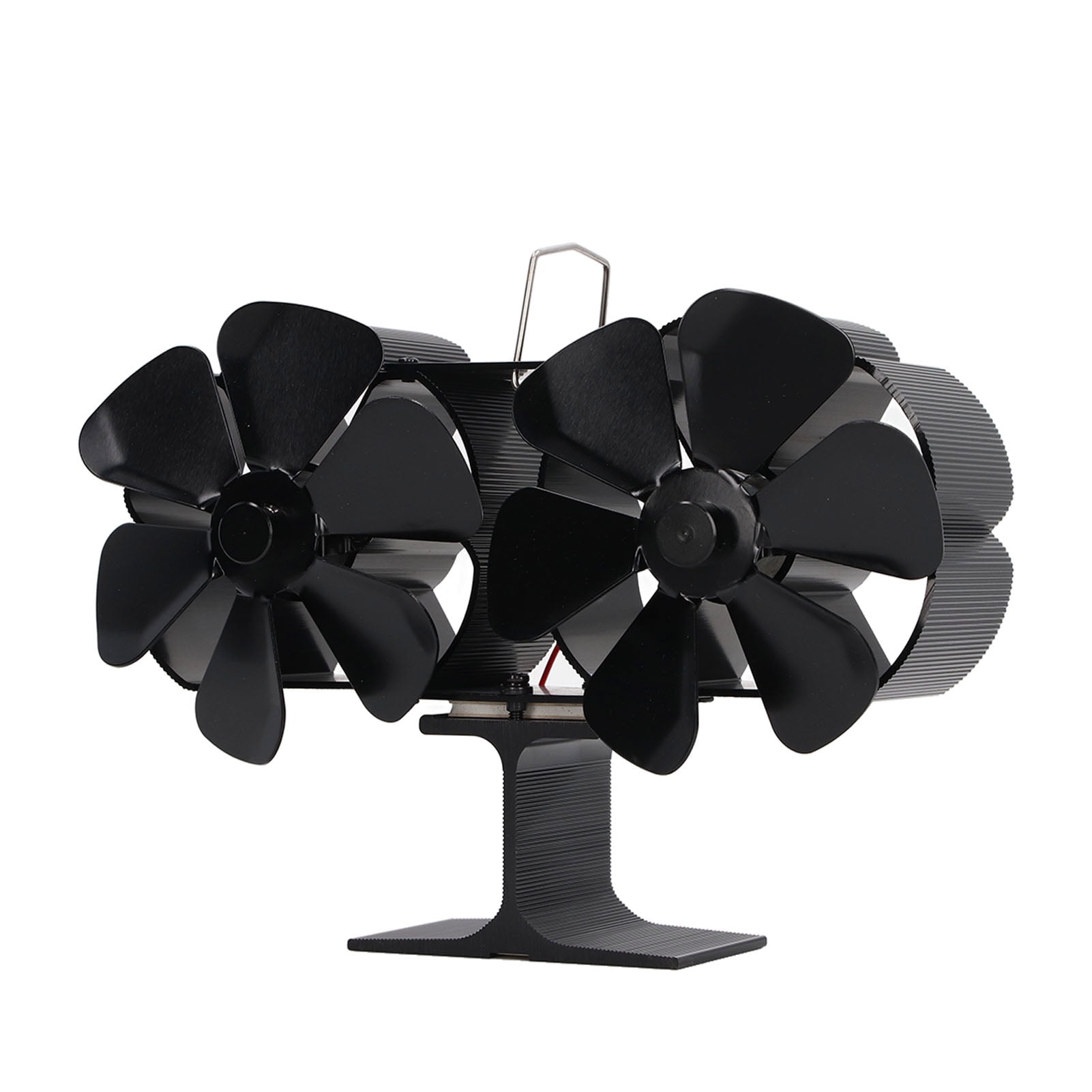 Heat Powered Stove Fan, Low Noise Thermal Conductivity Black Thermal Powered  Fireplace Fan For Dining Room | Walmart Canada