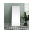 thumbnail image 2 of Elegant Decor Metal Frame Rectangle Full Length Mirror 30X72 Inch In Black, 2 of 10